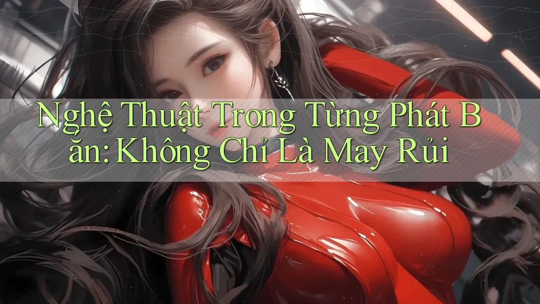 Nghệ Thuật Trong Từng Phát Bắn: Không Chỉ Là May Rủi Nghệ Thuật Trong Từng Phát Bắn: Không Chỉ Là May Rủi