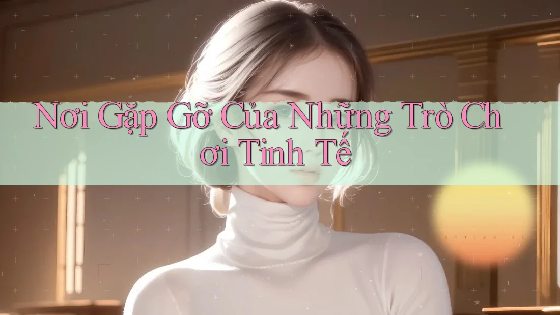 Nơi Gặp Gỡ Của Những Trò Chơi Tinh Tế Nơi Gặp Gỡ Của Những Trò Chơi Tinh Tế