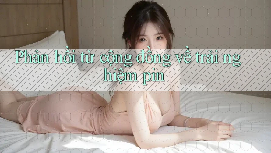 Phản hồi từ cộng đồng về trải nghiệm pin Phản hồi từ cộng đồng về trải nghiệm pin