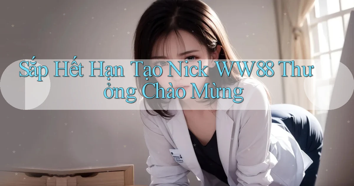 sắp hết hạn tạo nick ww88 thưởng chào mừng