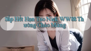 sắp hết hạn tạo nick ww88 thưởng chào mừng