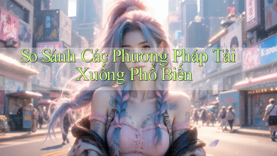 So Sánh Các Phương Pháp Tải Xuống Phổ Biến So Sánh Các Phương Pháp Tải Xuống Phổ Biến