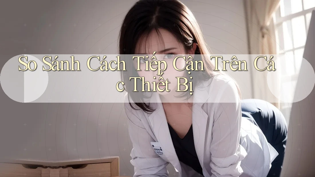 So Sánh Cách Tiếp Cận Trên Các Thiết Bị So Sánh Cách Tiếp Cận Trên Các Thiết Bị