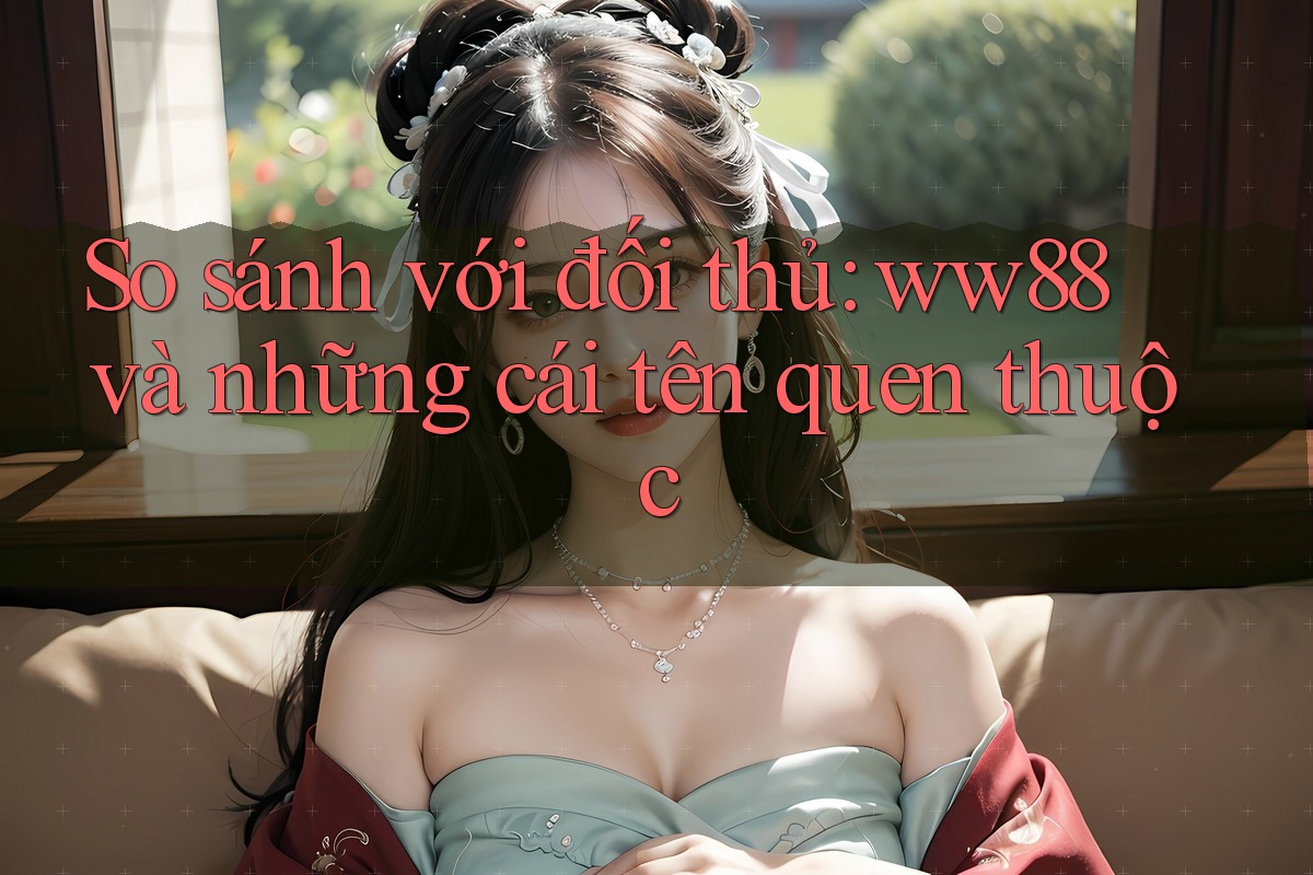 So sánh với đối thủ: ww88 và những cái tên quen thuộc So sánh với đối thủ: ww88 và những cái tên quen thuộc