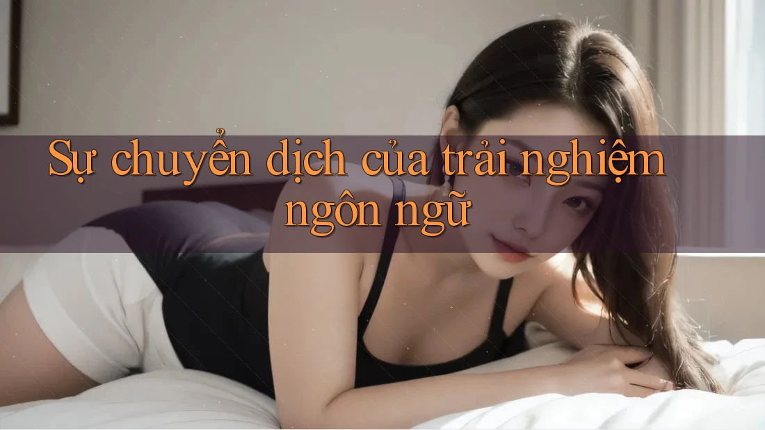Sự chuyển dịch của trải nghiệm ngôn ngữ Sự chuyển dịch của trải nghiệm ngôn ngữ