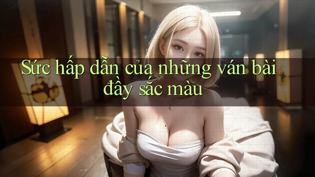Sức hấp dẫn của những ván bài đầy sắc màu
