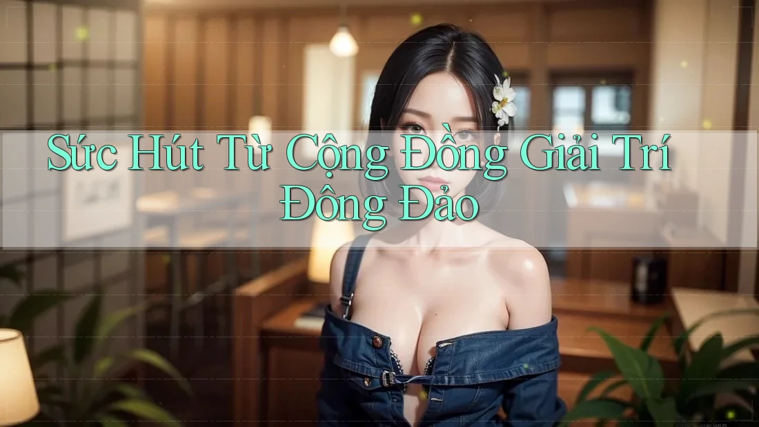 Sức Hút Từ Cộng Đồng Giải Trí Đông Đảo Sức Hút Từ Cộng Đồng Giải Trí Đông Đảo