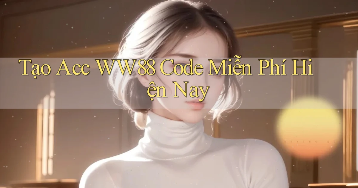 tạo acc ww88 code miễn phí hiện nay