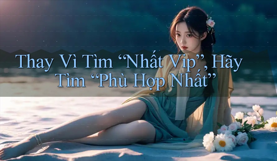 Thay Vì Tìm “Nhất Vip”, Hãy Tìm “Phù Hợp Nhất” Thay Vì Tìm “Nhất Vip”, Hãy Tìm “Phù Hợp Nhất”