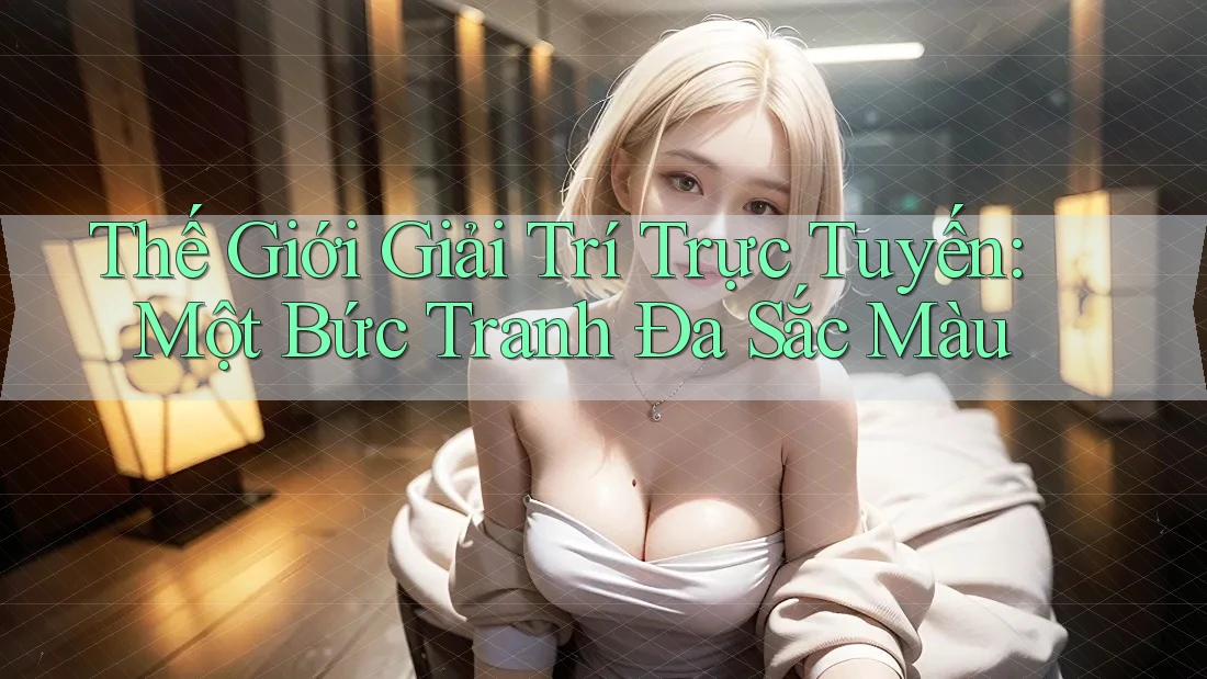 Thế giới giải trí trực tuyến: Một bức tranh đa sắc màu