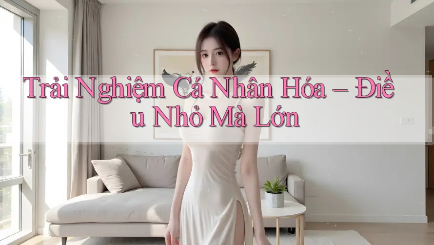 Trải Nghiệm Cá Nhân Hóa – Điều Nhỏ Mà Lớn