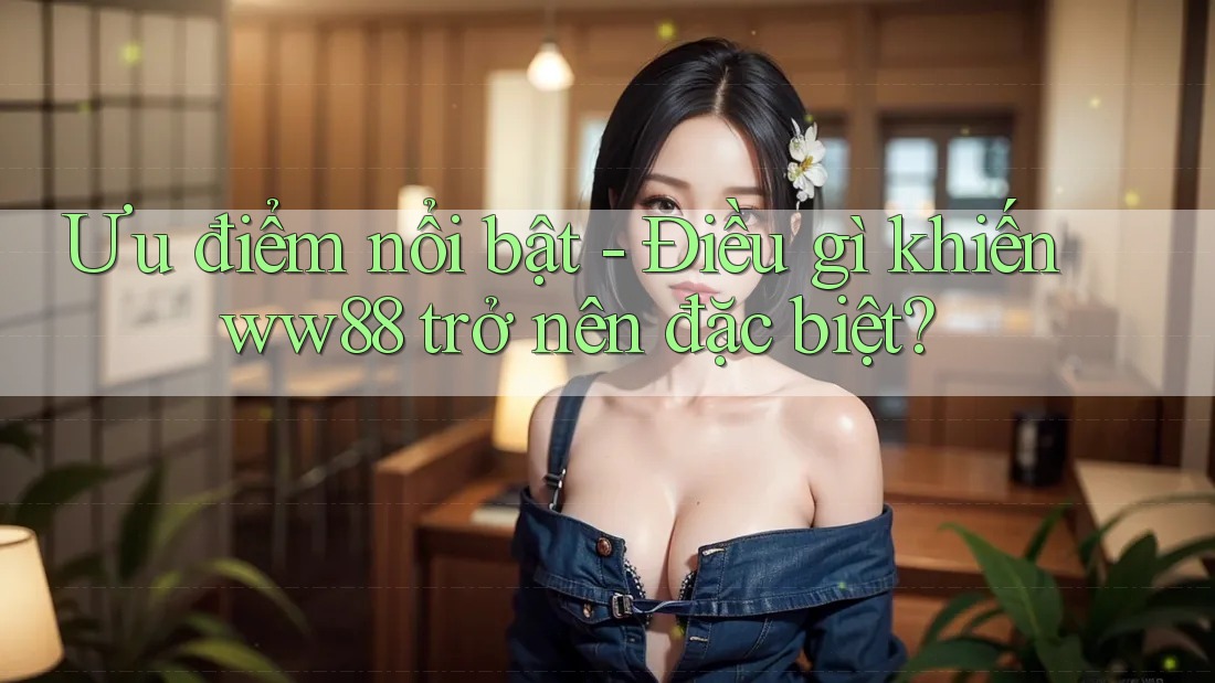 Ưu điểm nổi bật - Điều gì khiến ww88 trở nên đặc biệt? Ưu điểm nổi bật - Điều gì khiến ww88 trở nên đặc biệt?