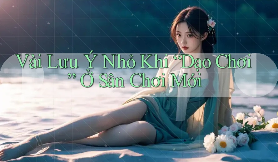 Vài Lưu Ý Nhỏ Khi “Dạo Chơi” Ở Sân Chơi Mới Vài Lưu Ý Nhỏ Khi “Dạo Chơi” Ở Sân Chơi Mới