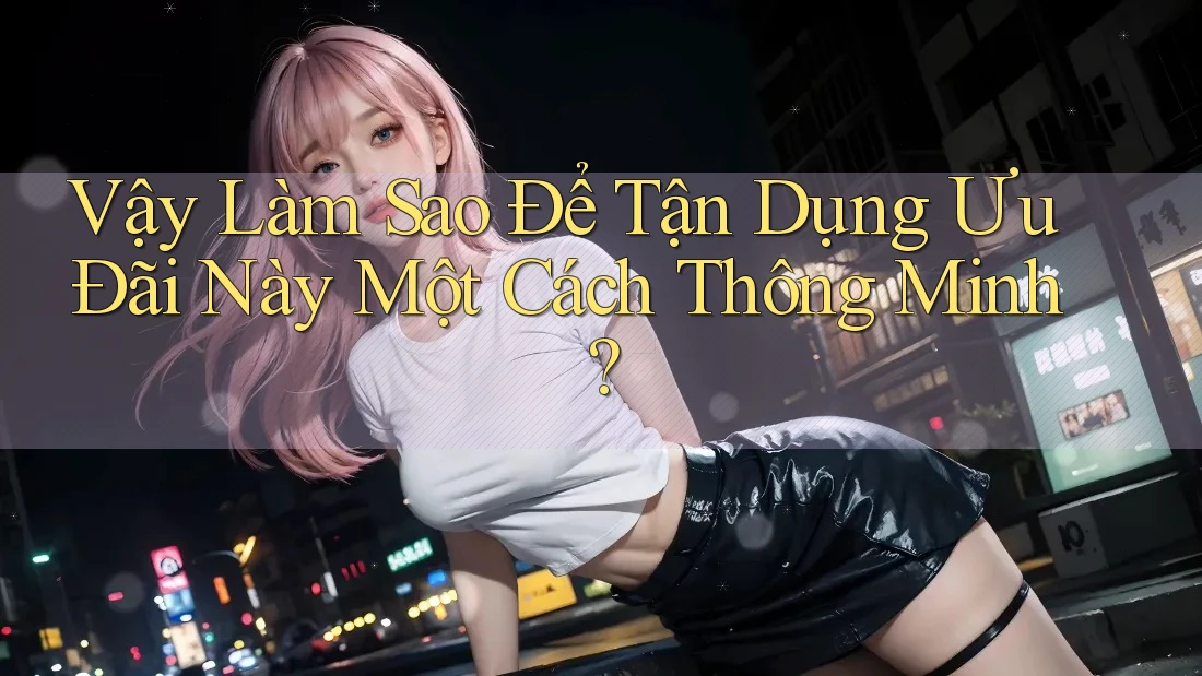 Vậy Làm Sao Để Tận Dụng Ưu Đãi Này Một Cách Thông Minh? Vậy Làm Sao Để Tận Dụng Ưu Đãi Này Một Cách Thông Minh?