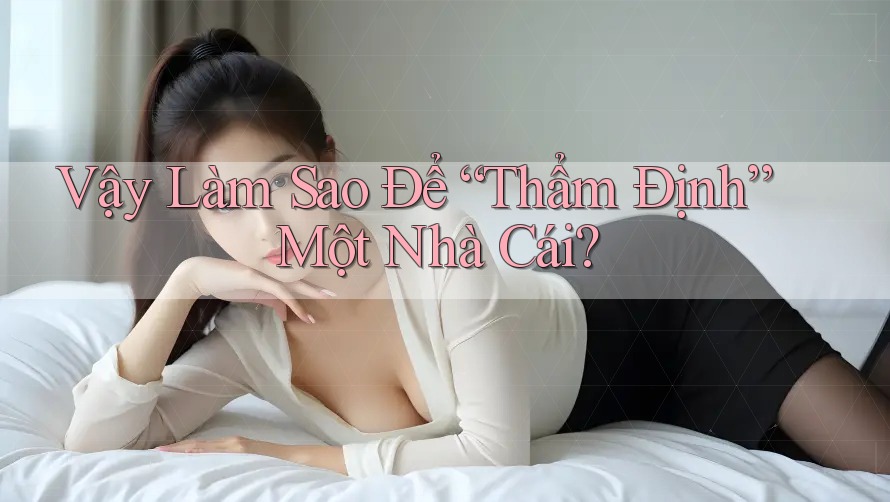 Vậy Làm Sao Để “Thẩm Định” Một Nhà Cái? Vậy Làm Sao Để “Thẩm Định” Một Nhà Cái?