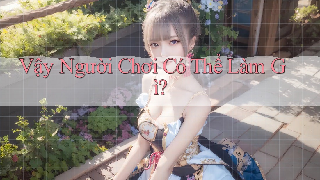 Vậy, Người Chơi Có Thể Làm Gì? Vậy, Người Chơi Có Thể Làm Gì?