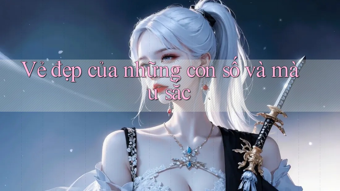 Vẻ đẹp của những con số và màu sắc Vẻ đẹp của những con số và màu sắc
