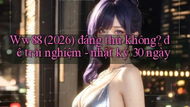 Ww88 (2026) đáng thử không để trải nghiệm   nhật ký 30 ngày