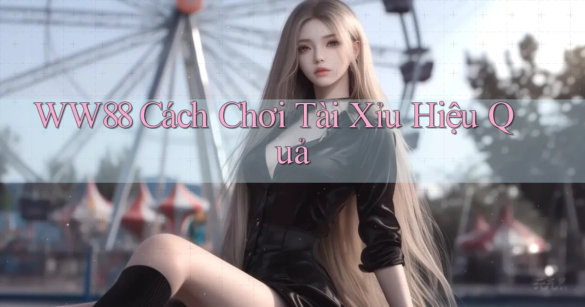 ww88 cách chơi tài xỉu hiệu quả