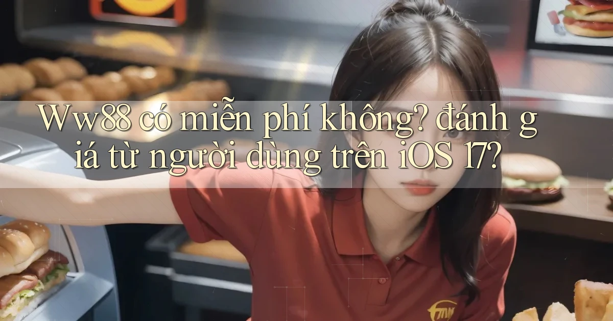 Ww88 có miễn phí không đánh giá từ người dùng trên iOS 17