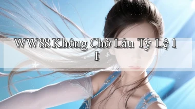 ww88 không chờ lâu tỷ lệ 1：1