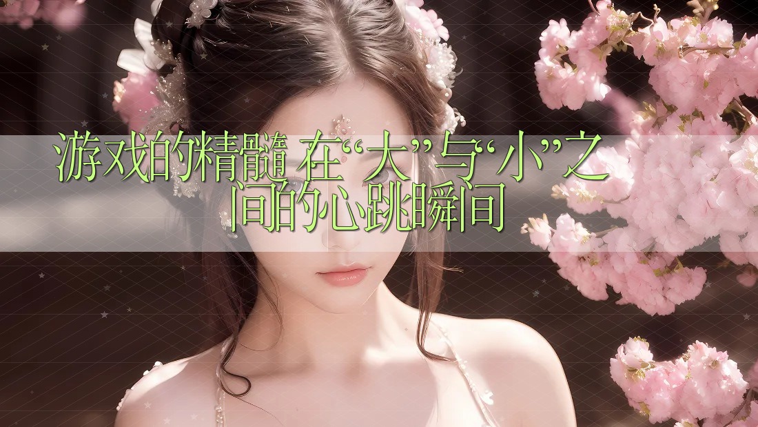 游戏的精髓:在“大”与“小”之间的心跳瞬间 游戏的精髓:在“大”与“小”之间的心跳瞬间